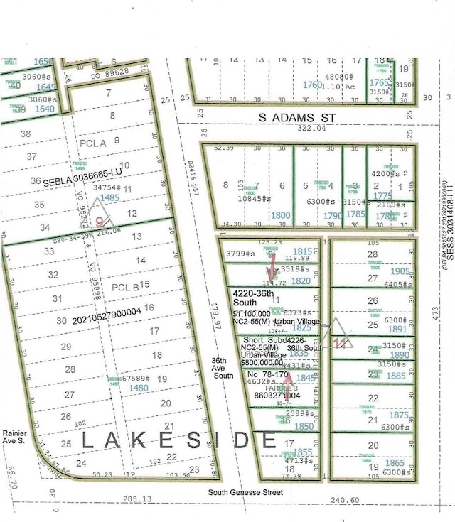 4226 36th Ave S, Seattle WA, 98118 land for sale