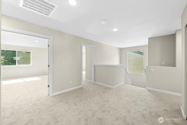 9865 Merrick St SE Unit 384, Yelm, WA 98597 - spare room with carpet floors, plenty of natural light, and recessed lighting