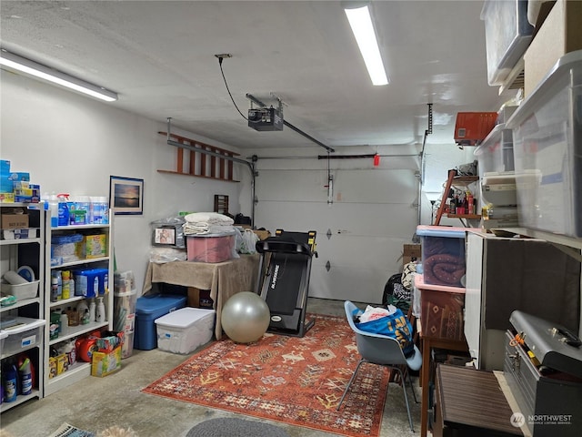 61 Salt Air St, Clallam Bay, WA 98326 - garage featuring a garage door opener