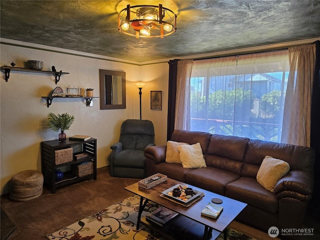 61 Salt Air St, Clallam Bay, WA 98326 - living room with carpet flooring