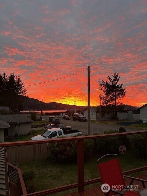 61 Salt Air St, Clallam Bay, WA 98326 - view of deck