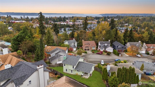 27705 23rd Ave S, Federal Way, WA 98003 - drone / aerial view featuring a residential view