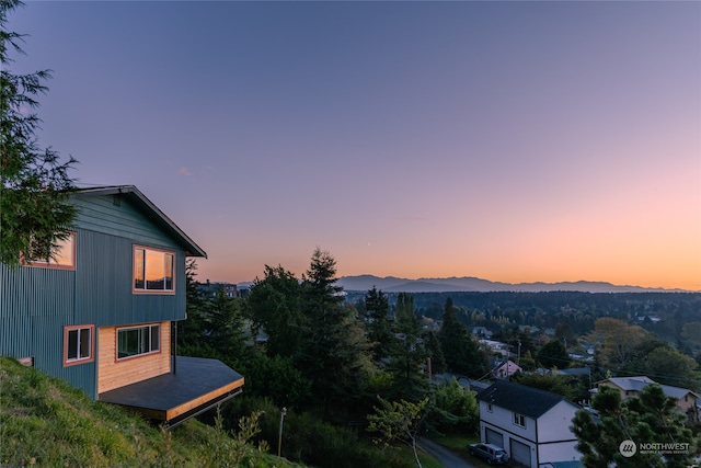 property view of mountains