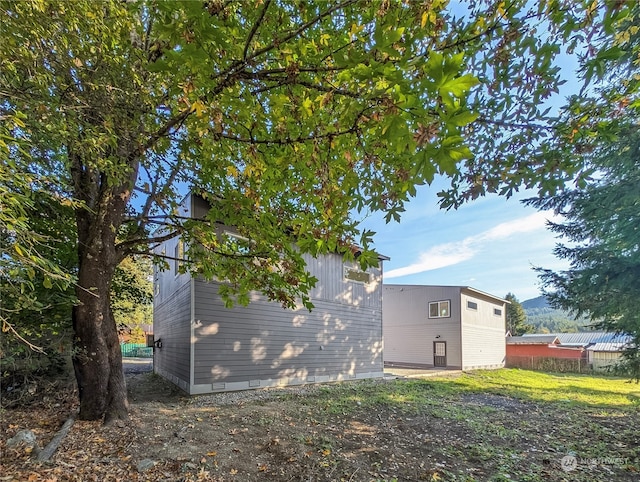 view of home's exterior