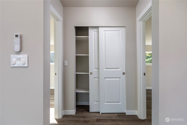 view of closet