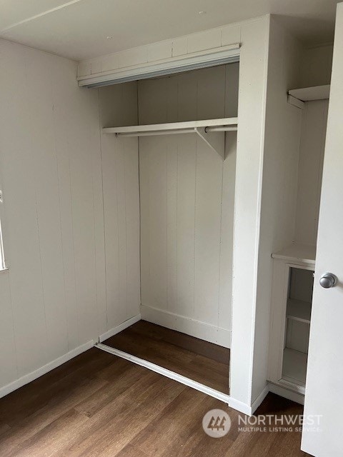 view of closet