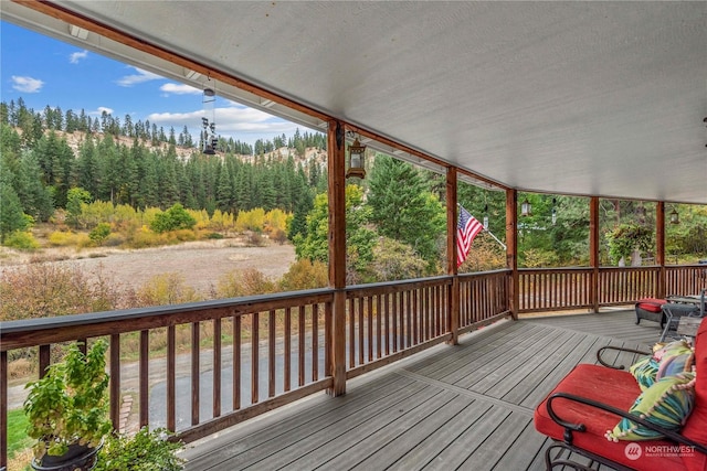 456 Hinthorne Ln, Leavenworth, WA 98826 - view of deck