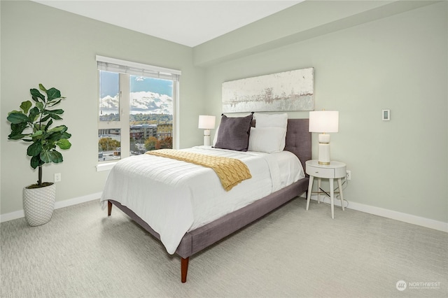 bedroom featuring carpet floors