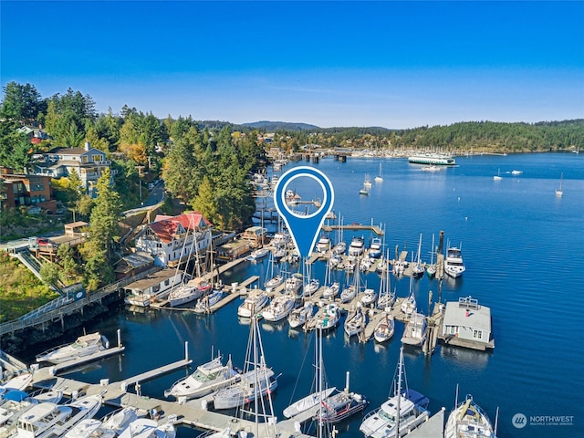 620 Warbass Way Unit 27, Friday Harbor, WA 98250 - aerial view with a water view