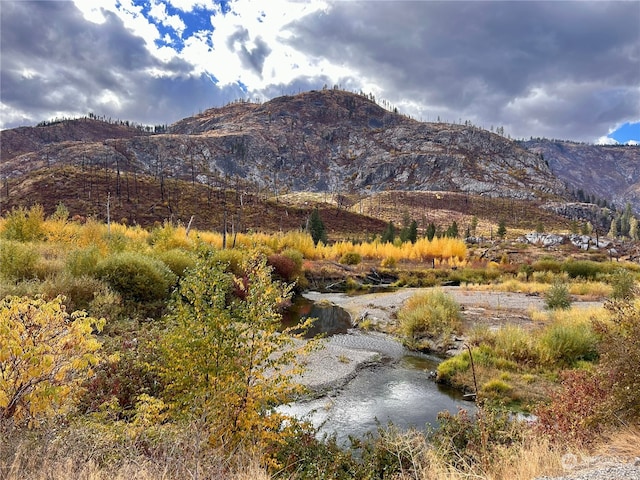 view of mountain feature