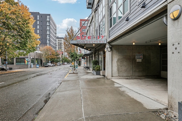 view of street