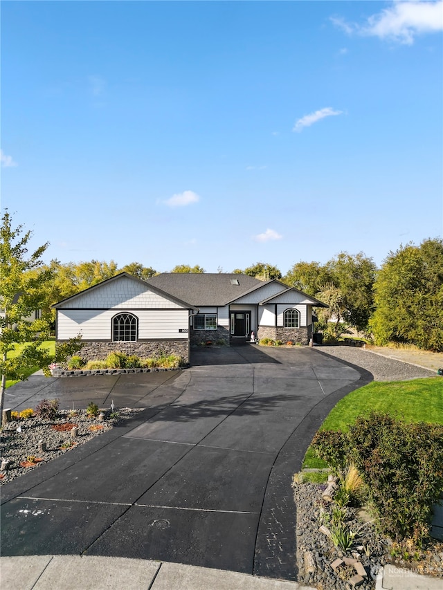 view of ranch-style home