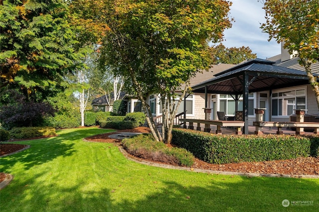 view of yard