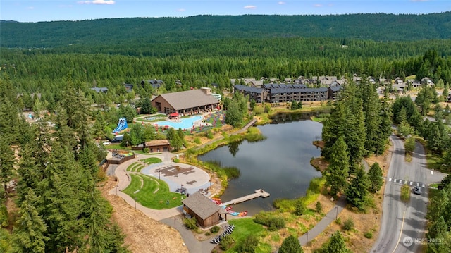 3600 Suncadia Trl Unit 5040, Cle Elum, WA 98922 - bird's eye view with a forest view and a water view