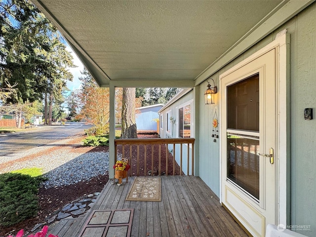 121 Fircrest Dr, Sequim, WA 98382 - view of wooden deck