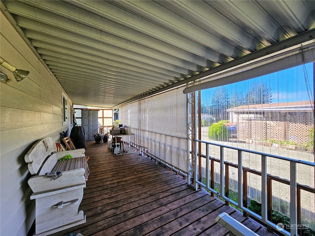 view of deck