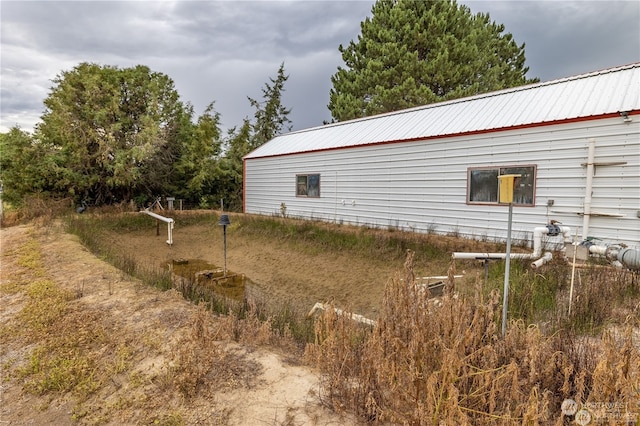 view of side of home