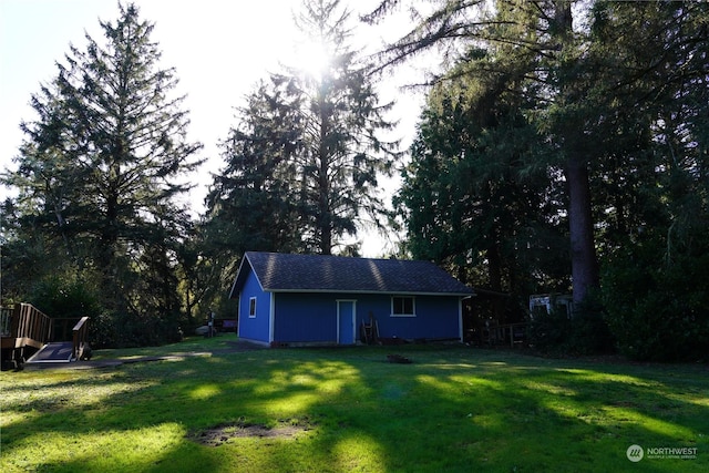 15614 Birch St, Long Beach, WA 98631 - view of yard