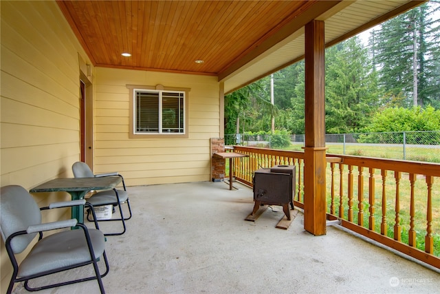 view of patio / terrace