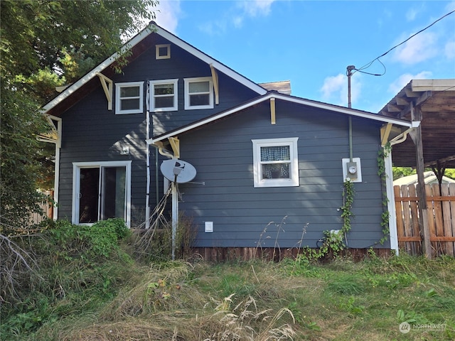 view of back of house