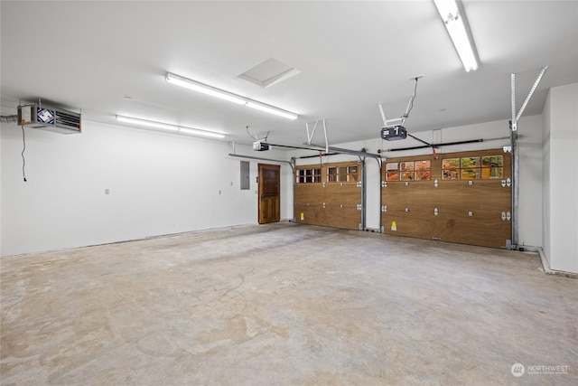 1251 Pinegrass Loop, Cle Elum, WA 98922 - garage with electric panel and a garage door opener