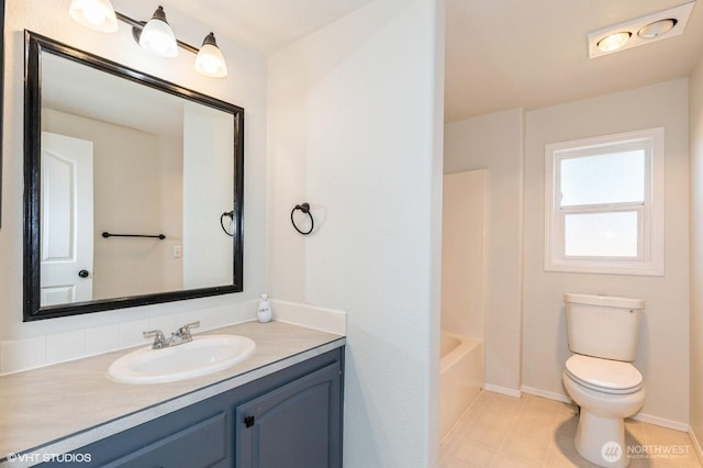713 Main St, South Cle Elum, WA 98943 - full bath with toilet, vanity, and baseboards