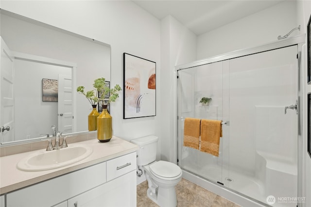 14714 88th Way SE Unit 3, Yelm, WA 98597 - full bath with vanity and a shower stall