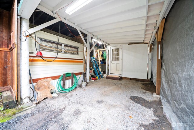 137 Mountain View Dr N, Ashford, WA 98304 - view of garage
