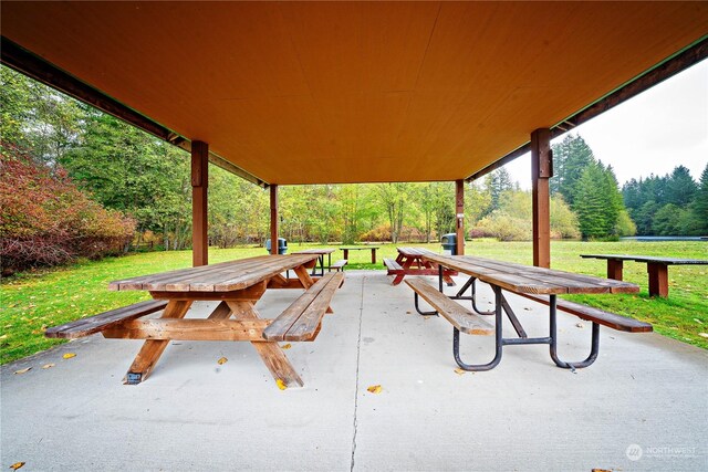 137 Mountain View Dr N, Ashford, WA 98304 - exterior space with outdoor dining space