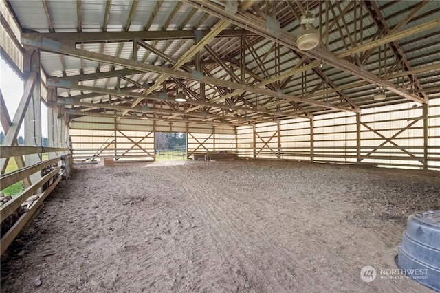 view of stable