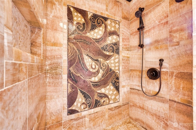 212 Grandview Ave, Camano Island, WA 98282 - details with a tile shower
