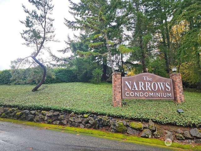 3600 Narrows View Ln Unit 201, Bremerton, WA 98310 - view of community / neighborhood sign