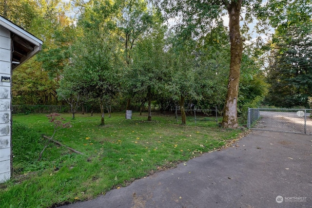 39606 Auburn Enumclaw Rd SE, Auburn, WA 98092 - view of yard with a gate and view of scattered trees