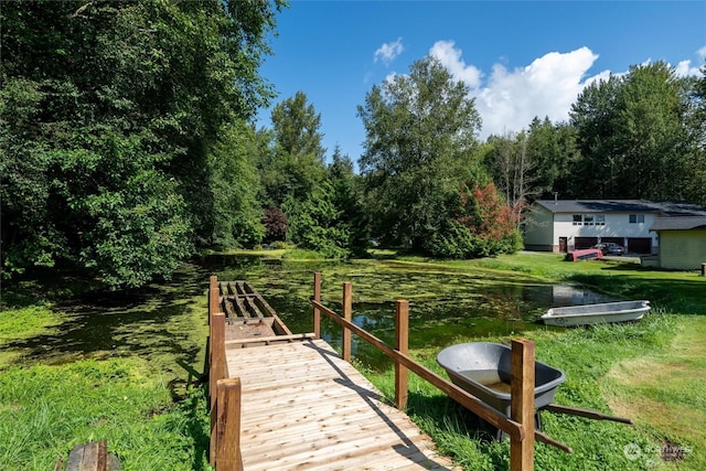 13629 Rector Rd, Bow, WA 98232 - dock area with a water view