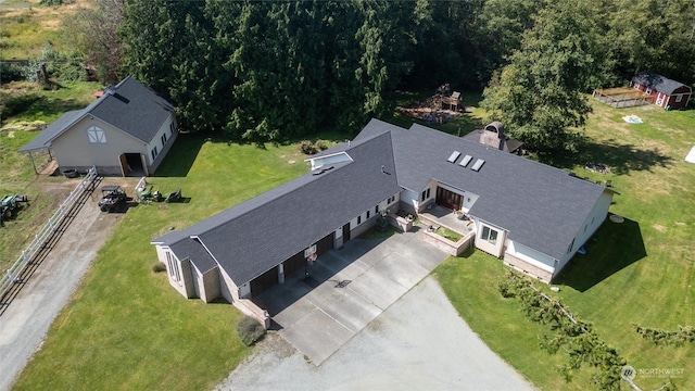 13629 Rector Rd, Bow, WA 98232 - view from above of property