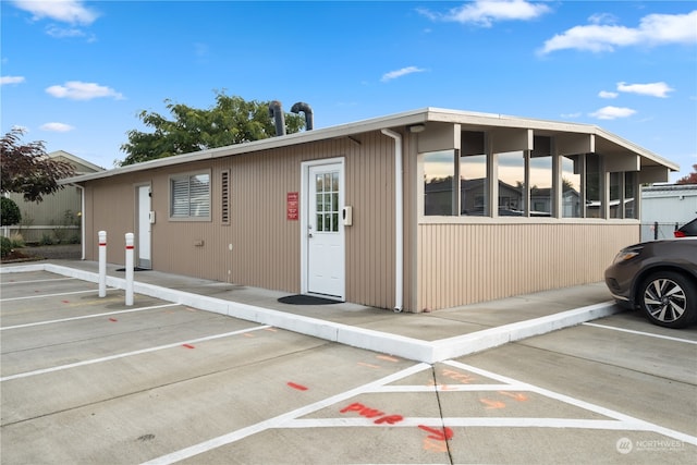 view of manufactured / mobile home