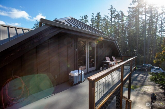 308 De Haro Ln, San Juan Island, WA 98250 - exterior space featuring french doors