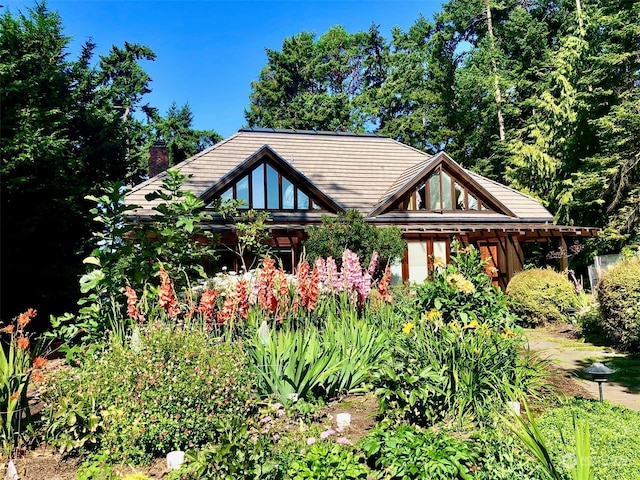 308 De Haro Ln, San Juan Island, WA 98250 - exterior space featuring a chimney