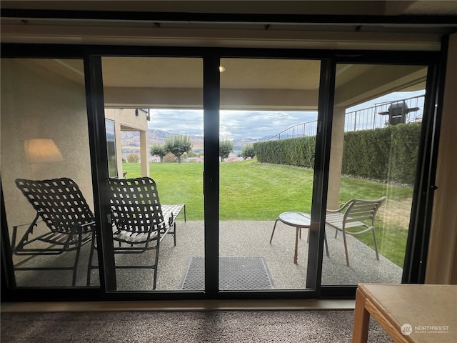 view of doorway