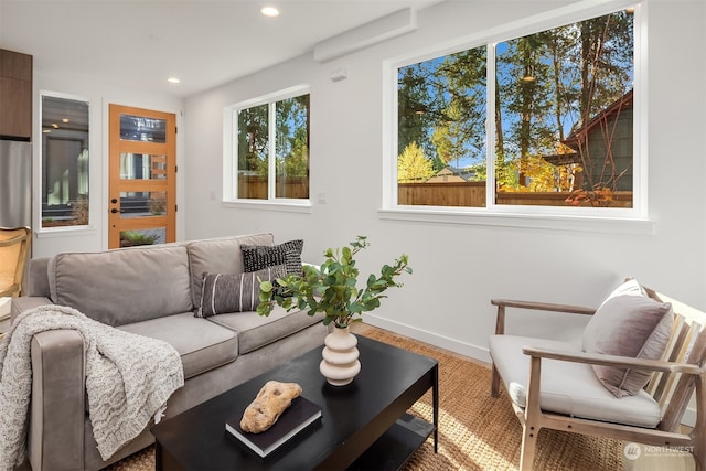 view of living room