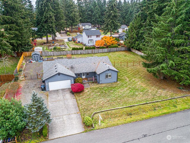 604 Nieland Loop SE, Rainier, WA 98576 - aerial view of property and surrounding area