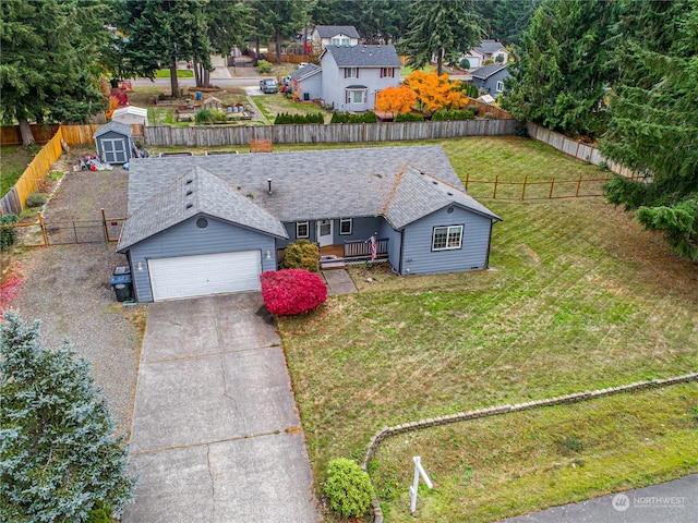 604 Nieland Loop SE, Rainier, WA 98576 - view from above of property
