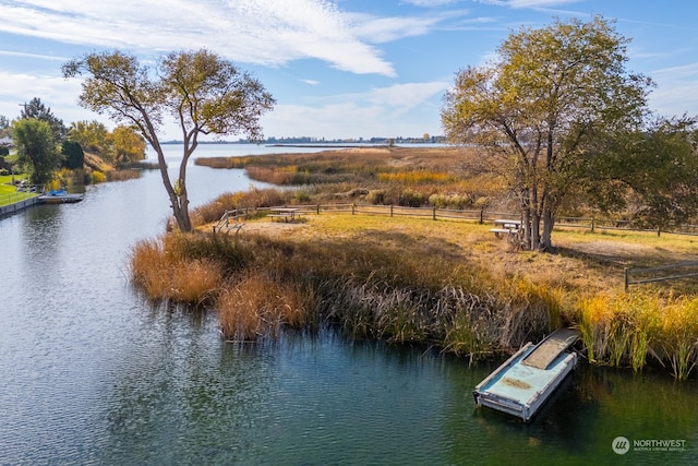 property view of water