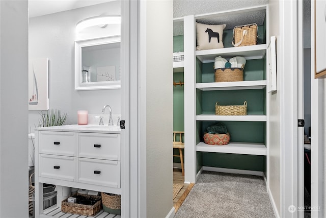 pantry with sink