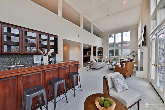 4962 Lilac Dr, Freeland, WA 98249 - sunroom / solarium featuring a sink