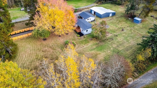 4249 88th Ave SW, Olympia, WA 98512 - bird's eye view featuring a rural view