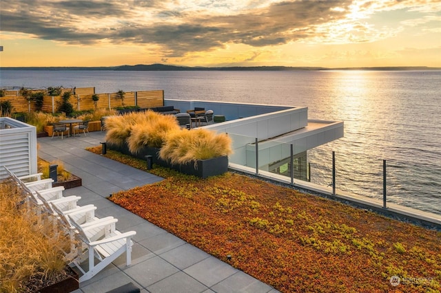 1250 Alki Ave SW Unit 3H, Seattle, WA 98116 - view of water feature featuring fence