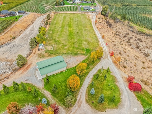 1114 S Wells, East Wenatchee, WA 98802 - overview of rural landscape featuring large plots for crops