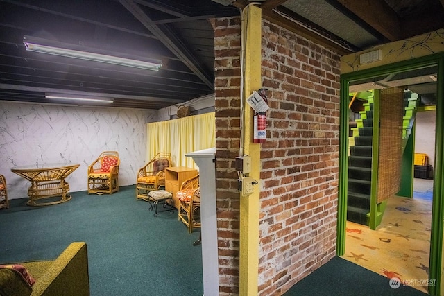 9346 Nels Nelson Rd NW, Bremerton, WA 98311 - finished basement with carpet flooring