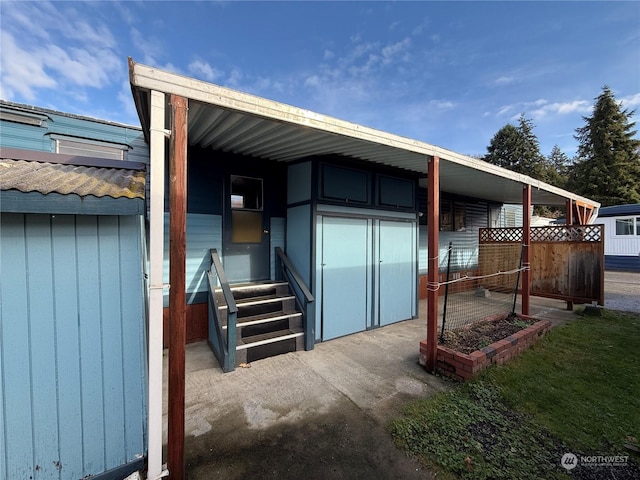 10515 Woodinville Dr Unit 23, Bothell, WA 98011 - view of outdoor structure with entry steps